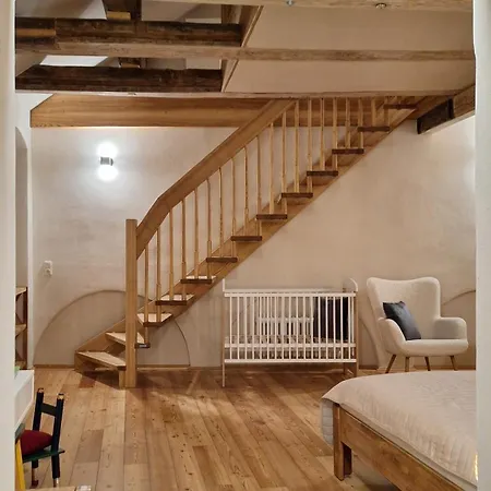 公寓 Stadtpalais Familien-suite 4 Mit Galerie Maximal 6 Personen 包岑